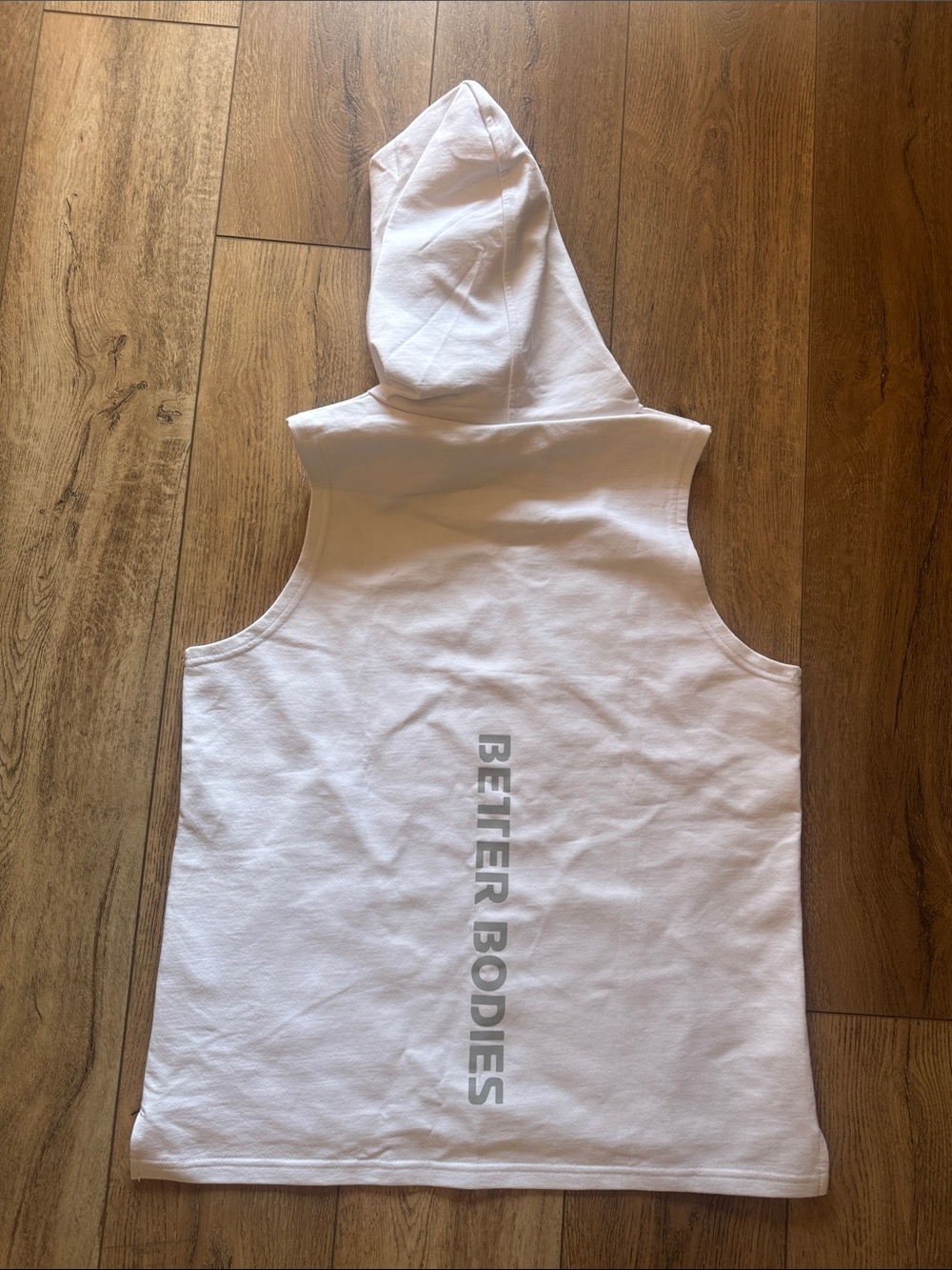 BETTER BODIES Sleeveless Hoodie Tank - white - Picture 9 of 9
